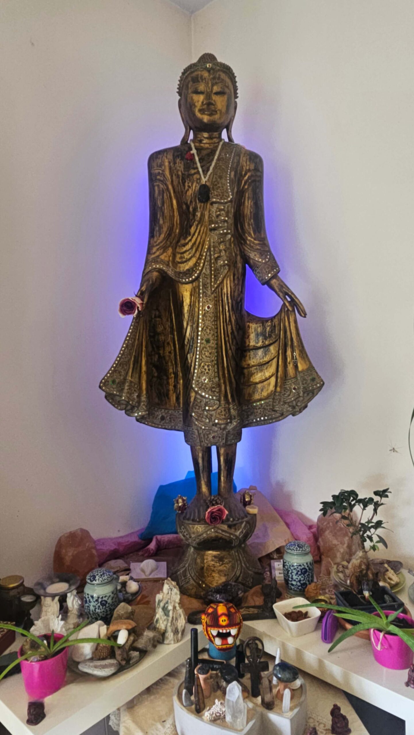 Une statue de Buddha au centre de mieux-être